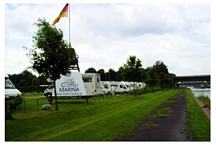 Womo Camp Marina bei Greven